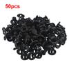 Bumper Retainer Clips Rivets Set Black Replacement Fastener Accessories