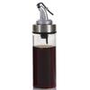 180/300/500ML Oil Glass Bottle Leak-proof High Temperature Resistant Scale Refillable Soy Sauce Vinegar Olive Oil Condiment Dispenser for Kitchen