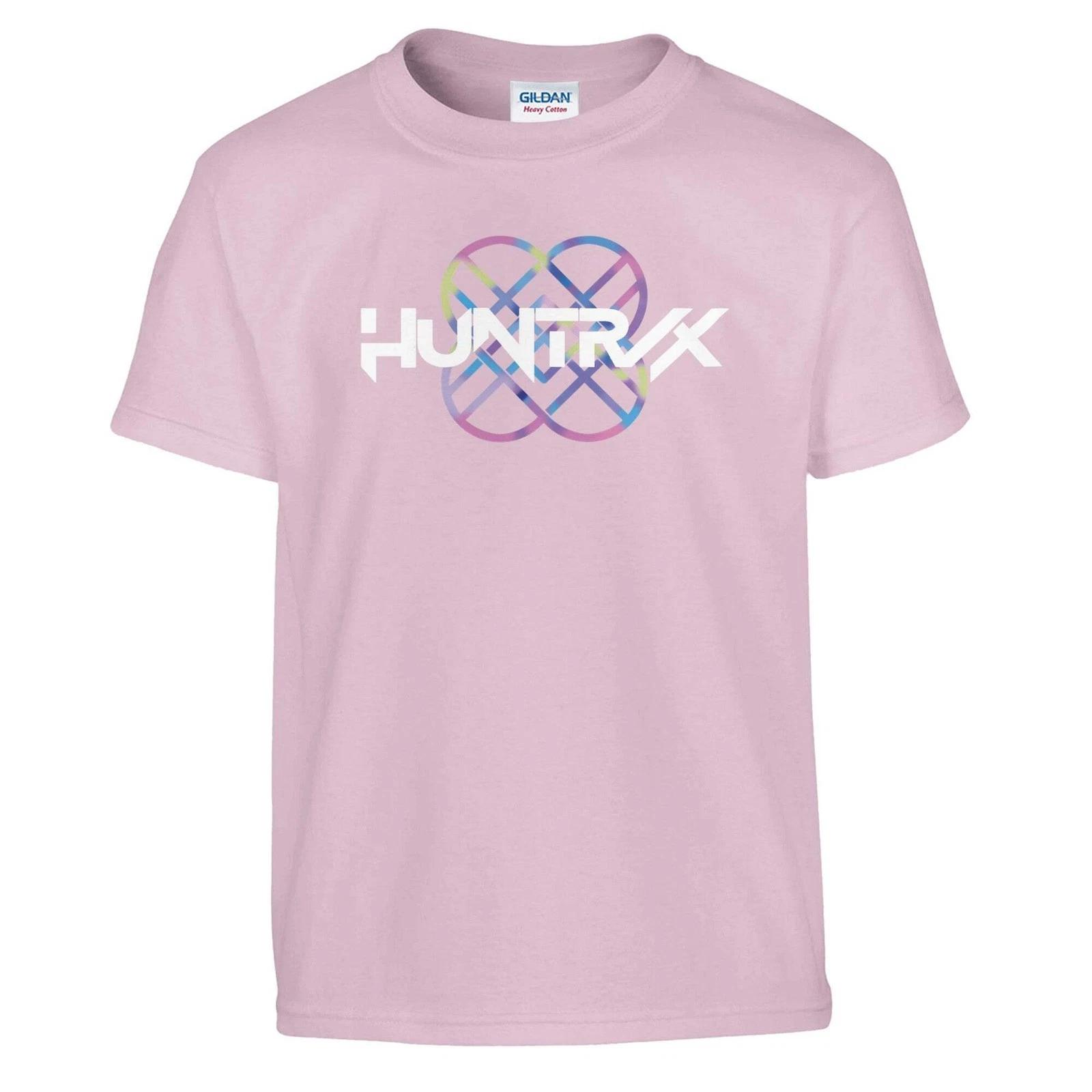 HUNTRIX Kpop T-Shirt | Comfortable Heavyweight Cotton Tee | Fan Merch Gift | XL
