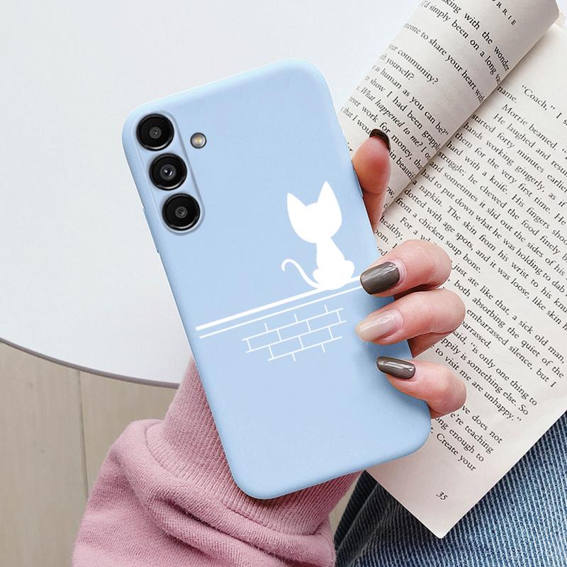 For Samsung Galaxy A15 4G 5G Case Butterfly Shockproof Soft Silicone TPU Phone Cover For Samsung A 15 GalaxyA15 Capa Coque Cute Samsung A15 4G