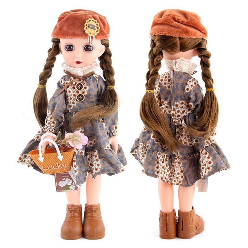 12 Inch Fat Child Doll Classic Version Play House Girl Toy New Gift Fashion Clothing Ornament