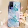 Case For TCL 40 SE Coque TPU Soft Silicone Fashion Phone Funda For TCL 40 SE Back Cover Floral Case Luxury Capa Marble Bumper
