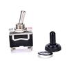 Spst 2Pin Heavy Duty 20A 125V On/Off Rocker Toggle Switch Waterproof Boot
