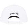 Supreme Sharp Spellout Adjustable New Era White
