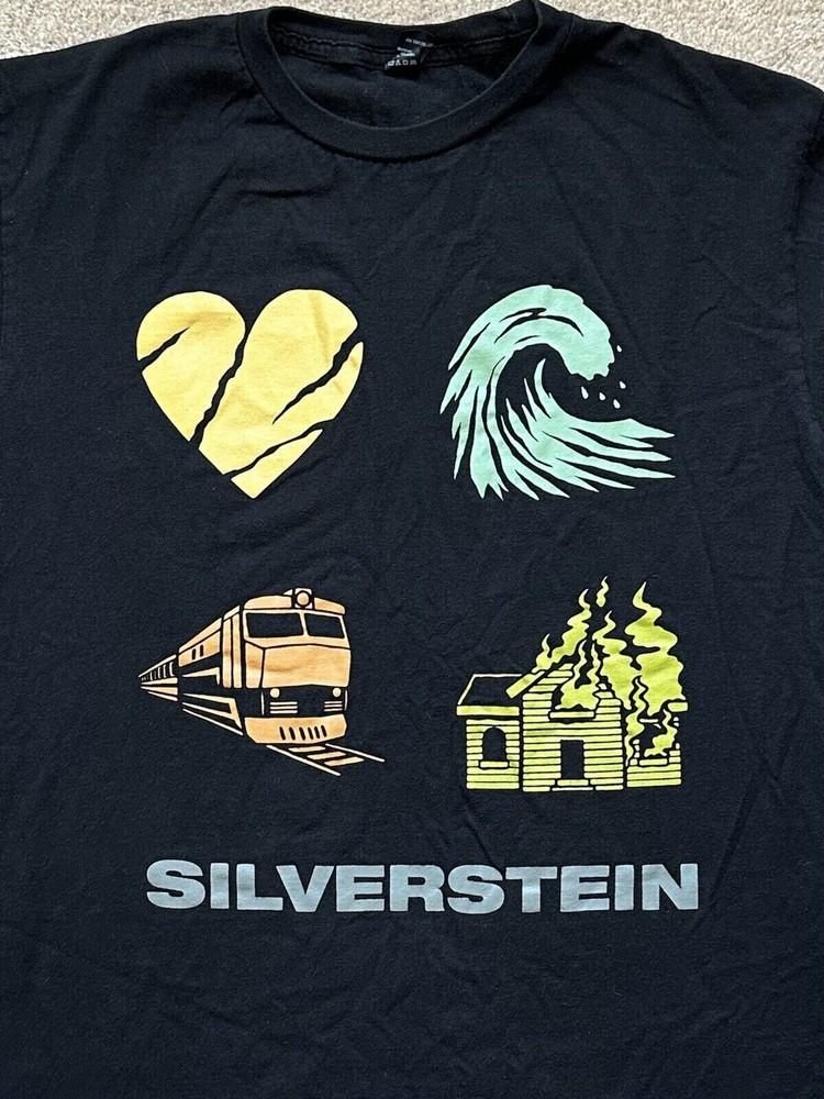 Silverstein Redux The First Ten Years Tshirt Cotton Unisex Tee S5XL MO485 Unisex T-Shirt XXXXL