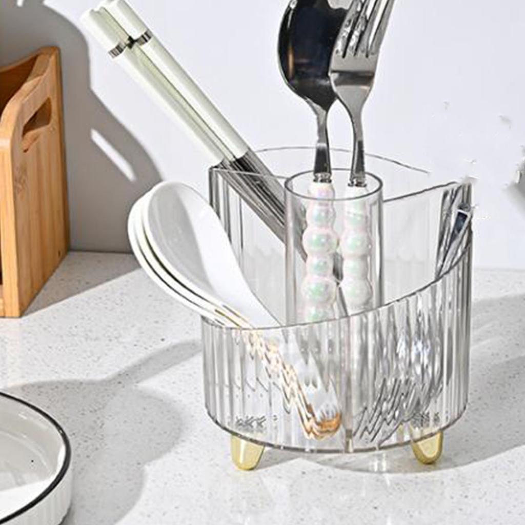 Makeup Brush Holder Case Multi Grids Clear Cosmetic Brushes Storage Box for Pen Lipstick