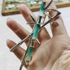 Chinese Bamboo Joint Hair Clip Vintage Plant Element Metal Twist-Clamp For Women Girls Trendy Daily Life Hair Accessories
