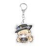 Genshin Impact Kinich Furina Layla Acrylic Keychain Decoration Accessories Pendant Keychain Characters Figure Bag Birthday Gift