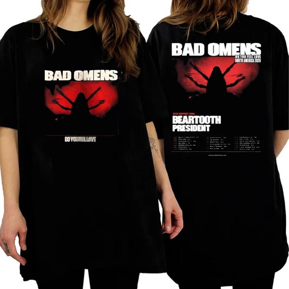 Retro Bad Omens Do You Feel Love Tee, Bad Omens Rock Tour Tee for Bad Omens Fans 4XL