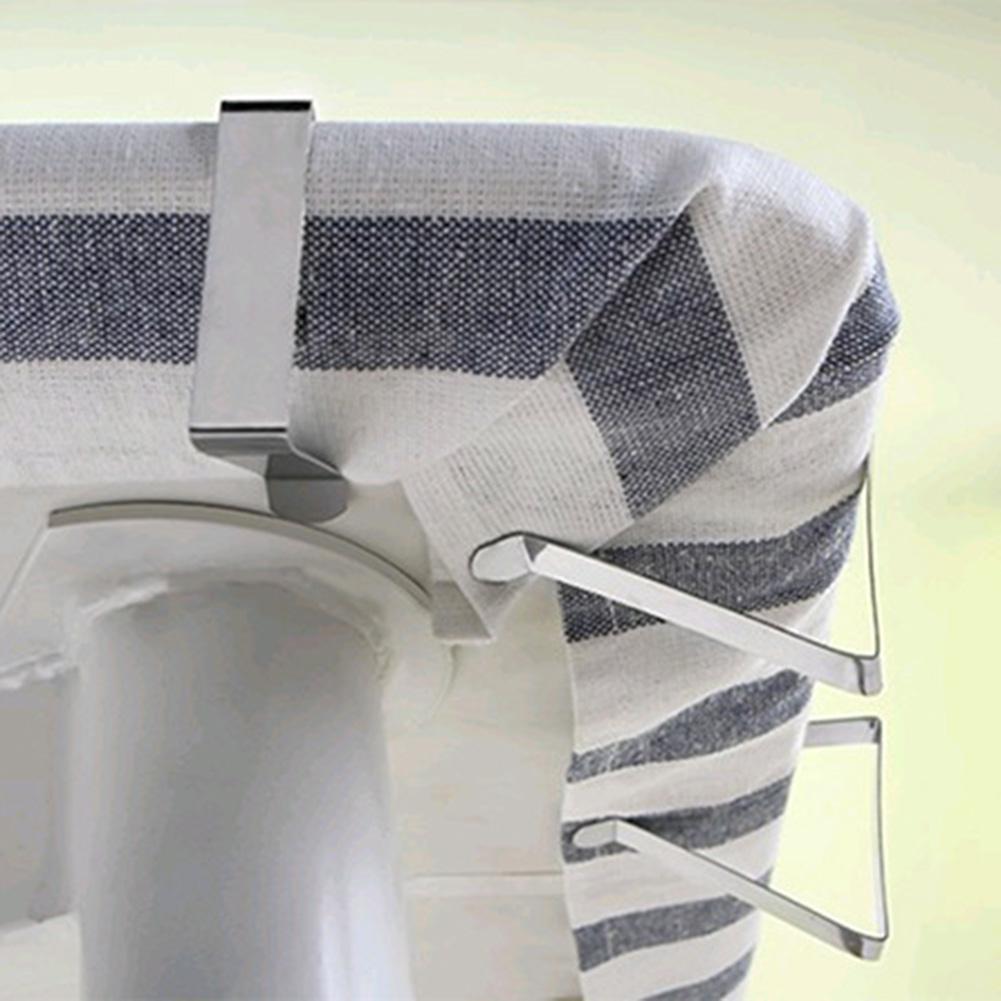 12Pcs Table Holder Steel Fixing Triangle Tablecloth Cover Clips