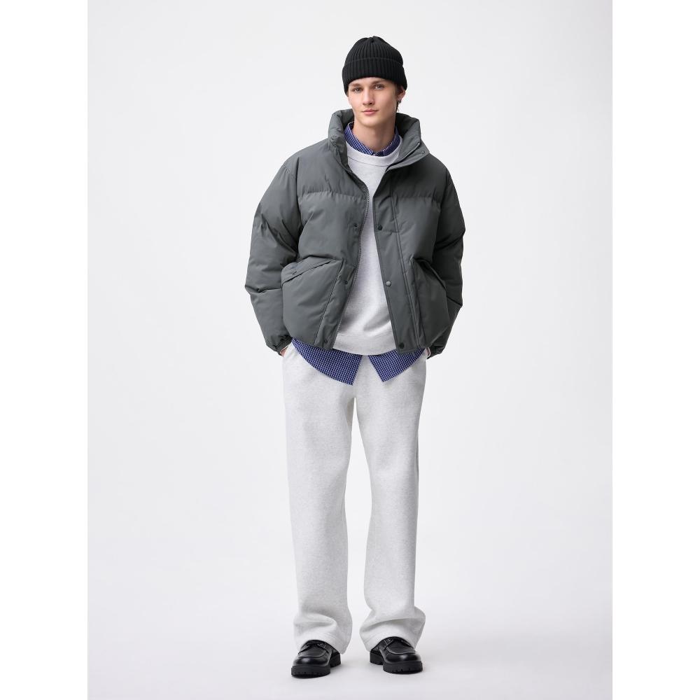 GU by Uniqlo Ciepła pikowana bluza bomberka z kołnierzem nazwa modelu