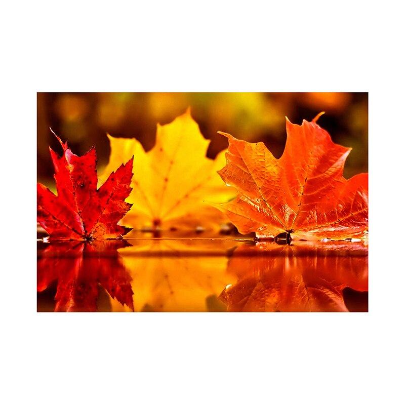 

Ткань-фон на тему осенних листьев, Многоцелевой декор для, Фон для фотостудии, для комнаты, сада, патио, домашнего декора 100x150cm /3*5ft