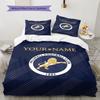 Custom Name,Millwall Pattern Bedding Home Decoration Birthday Gift ( 1 duvet cover + 2 pillowcase, without core),fan merchandise.