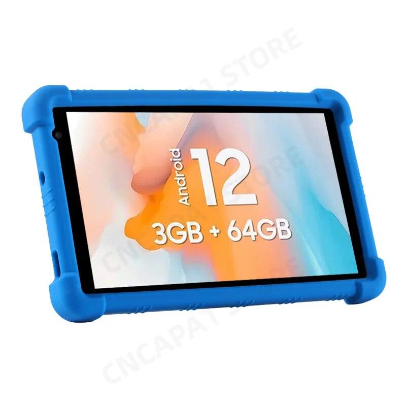 Soft Silicon Cover For Teclast P80T Case Kids Safety 8" Tablet PC Kickstand Funda with 4 Shockproof Airbags P80T Protective Shell Protector Case