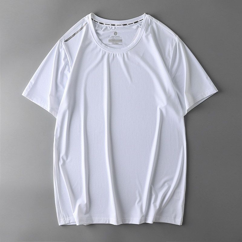 Sports Short Sleeve Original Order Men Quick Drying Clothes Ice Silk T-shirt