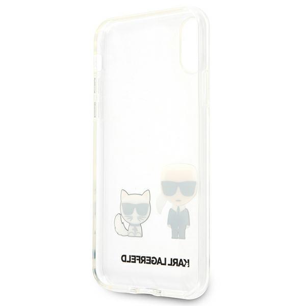 Karl Lagerfeld Klhci65Cktr Iphone Xs Maxhardcase Transparent Karl & Choupette
