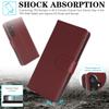 For Samsung Galaxy A25 5G (Global) (161.0mm) Case RFID Blocking Flip Leather Phone Cover with Wrist Strap