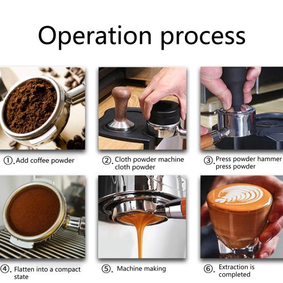 Dosing Funnel Rotation Type Smooth Aluminium Alloy High Strength Coffee Dosing Ring