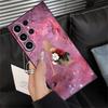 Case for Samsung Galaxy S26 Ultra S25 Plus S21 FE S23 Note 20 8 9 10 S24 S10 S9 S20 Ultra Funda Phone Cover Flower Name Letter A