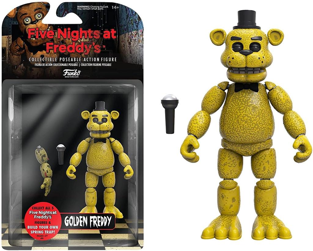[Funko]Funko Five Nights At Freddy's Articulated Golden Freddy Action Figure, 5 8850