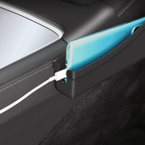 Scatola portaoggetti a doppia faccia per console per Tesla Model 3/Y 2021-2023