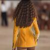 2025 European & American Women's Long Sleeve Patchwork Lace Velvet Jacket