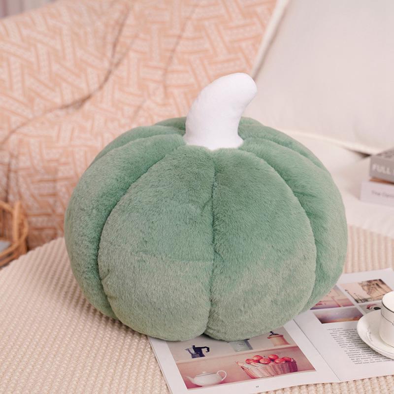Creative Pumpkin Throw Pillow: Plush Indoor Cushion & Backrest for Sofa, Living Room, or Bay Window Decoration