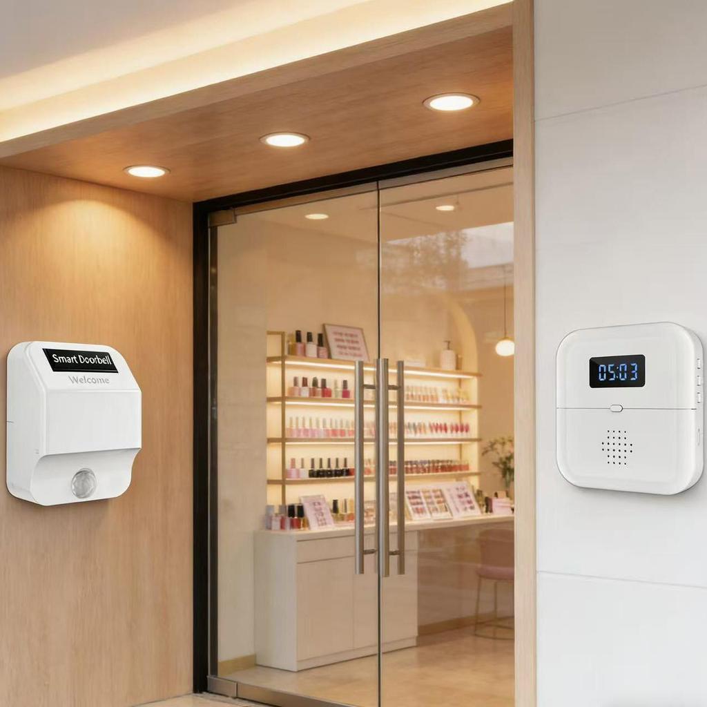 Welcome Entry Doorbell Voice Sensor with Ding Dong Reminder