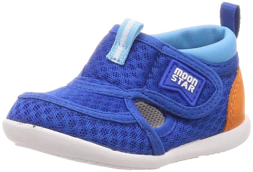 

Moonstar Boys and Sizes MS 12 2E Sandals, Girls, 12-14.5cm, B118, Blue, cm, синий