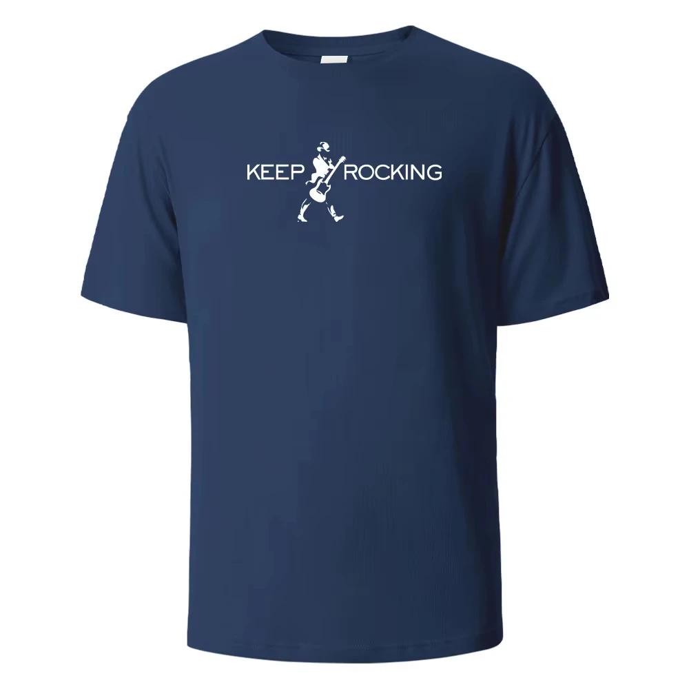 Sommer Muster Bedrucktes Kurzarm T-Shirt Modisch Einfach Bequem Atmungsaktiv Unisex Und Unisex T-Shirt