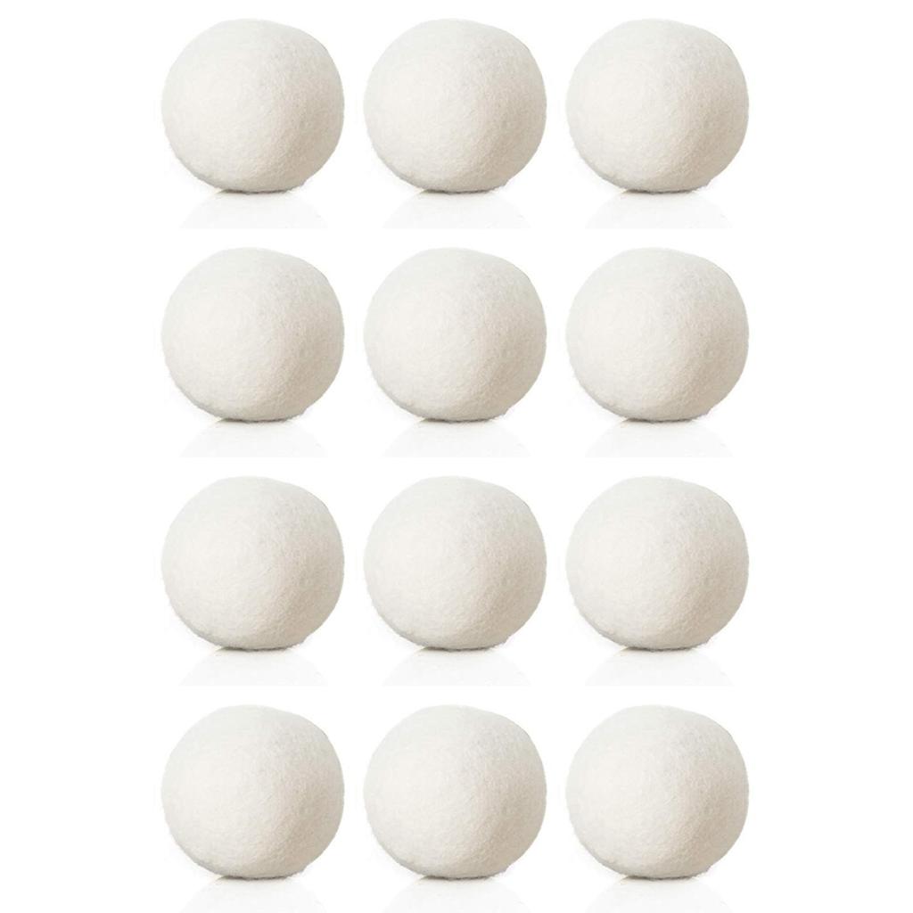 3/6/9 PCS Reusable Dryer Balls – Replace Dryer Sheets, Add Essential Oils for Natural Scent, Reduce Drying Time & Static
