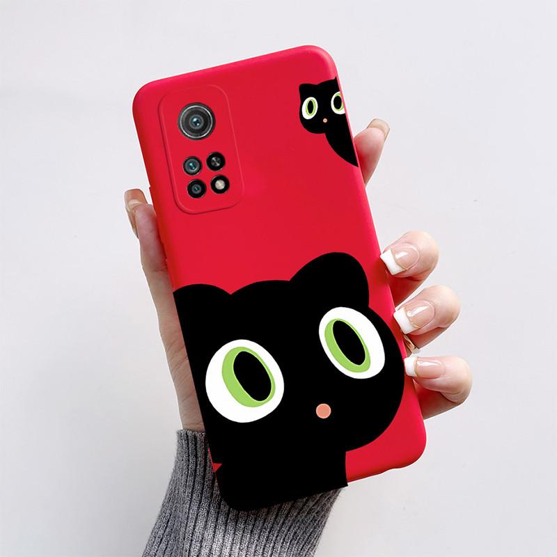 For Xiaomi Mi 10T Pro Case For Xiaomi Mi10T Cover Cartoon Shockproof TPU Silicone Soft Phone Cases For Xiaomi Mi 10T Pro Fundas