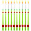 5Pcs Fast Fishing Bobber Set Fishing Float Device Winter Ice Fishing Rod Top Tip Rod Front End Section Bobber Indicator