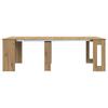 Dining Table 240 x 85 x 75 cm Particleboard Artisan Oak
