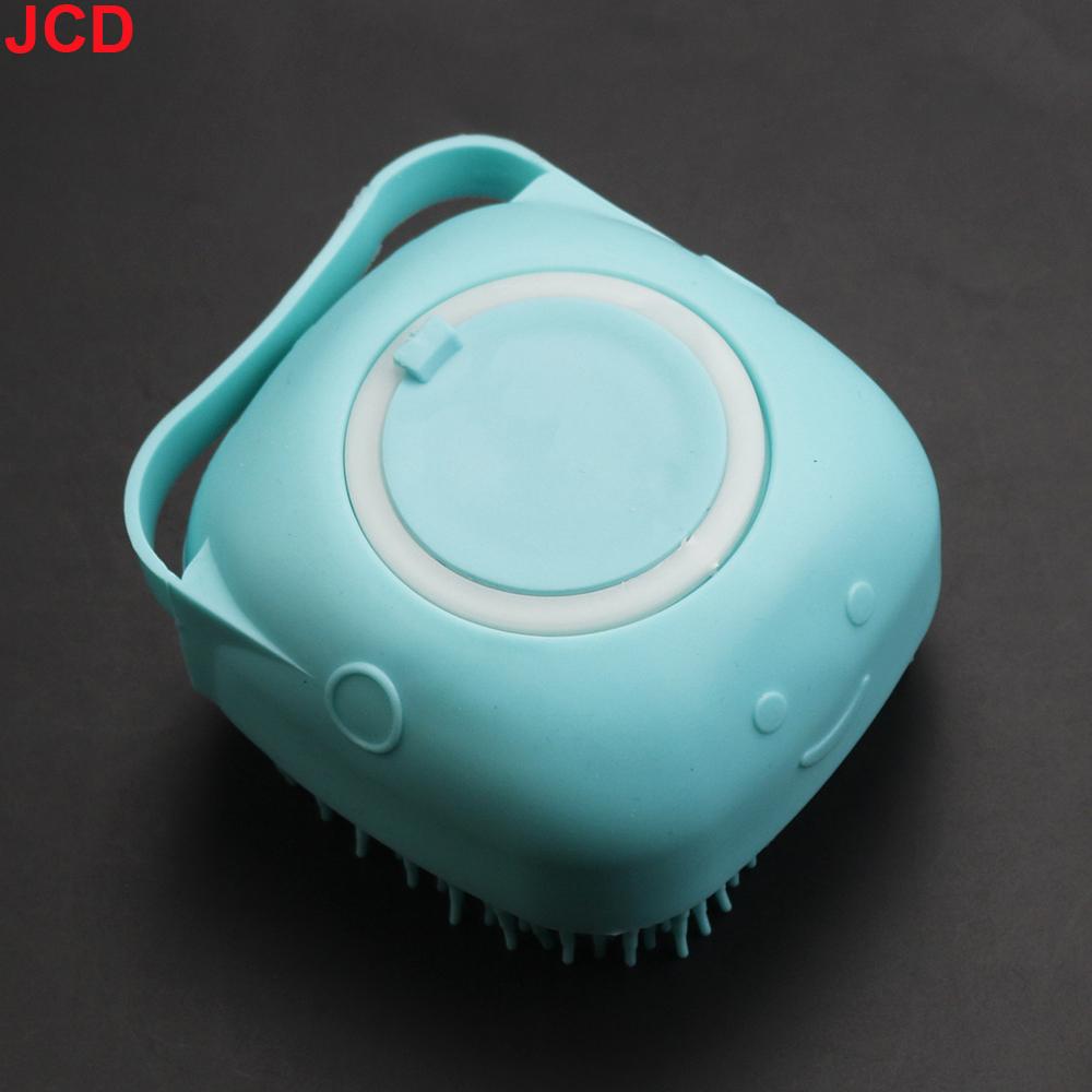 

JCD Back Massager Dead Skin Remover Bathing Tools Silicone Body Scrub Exfoliating Shower Brush Bath Exfoliator Skin Cleaner синий
