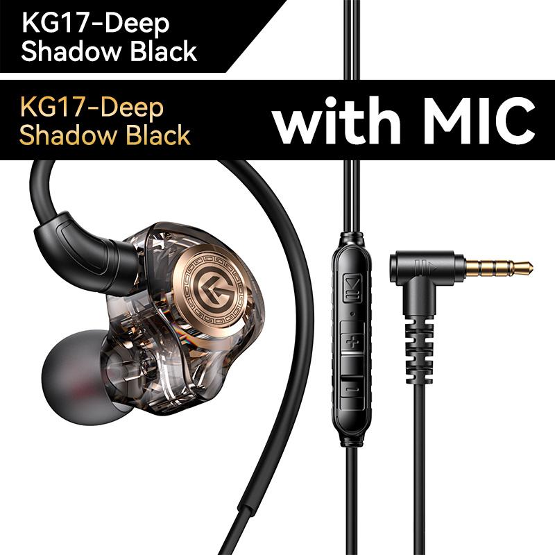 

L-Shaped Plug Gaming Earphones Surround Sound type C&3.5mm In Ear Headphones Noise Reduction Earbuds Sports Headsets for Samsung