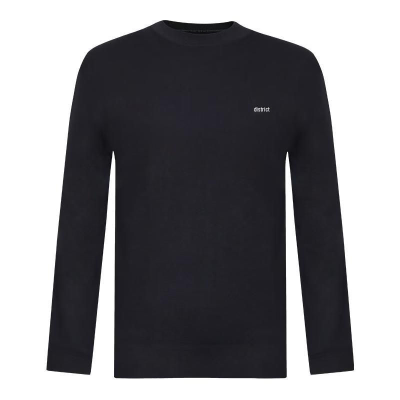 DEKONI Men s Tech Warm 18G Round Neck Wool Sweater XL (52)