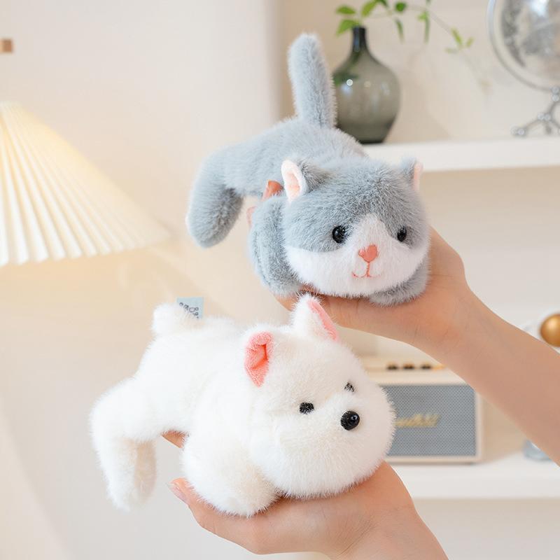 Table Companion Series Little Raccoon West Highland Pig Plush Little Doll Office Table Decoration Little Doll