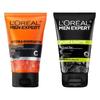 L'Oréal Men Expert Gesichtswaschgel 2er-Pack (Tiefenreinigung & Kohle-Aufhellung)