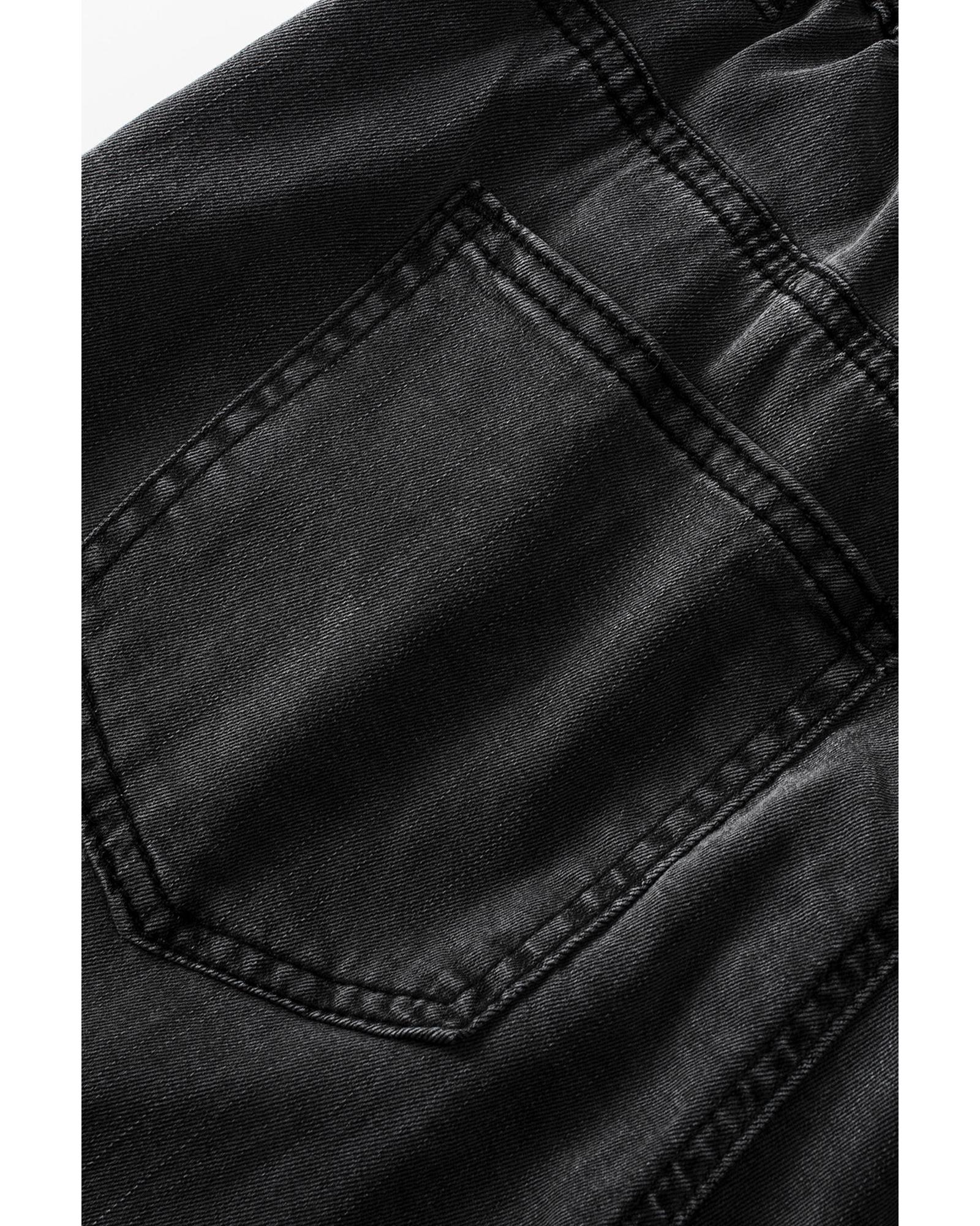 

Azura Exchange Wide Leg Soft Denim Pants 14 US чорний