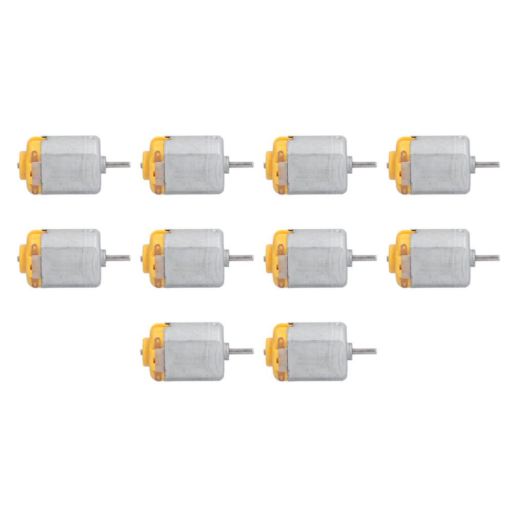 10Pcs   Electric Motor High Speed Low Noise Small   Motors for Hobby   Toys Cars