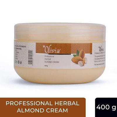 Olivia Mandel-Kräuter-Gesichtsmassagecreme, 400 g