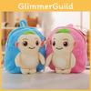 Charming Plush Huba Backpack For Kids Highquality Pp Cotton Cute Style Cartoon