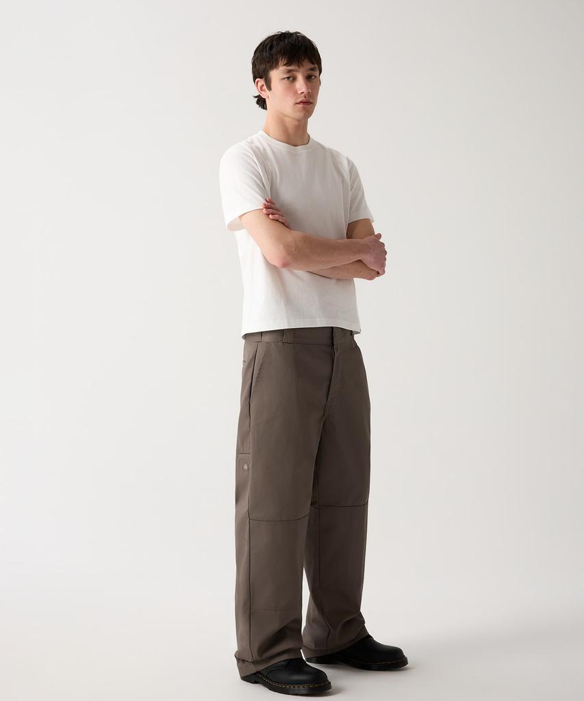Dickies Double Knee 85283 Loose Fit Work Pants Khaki Brown
