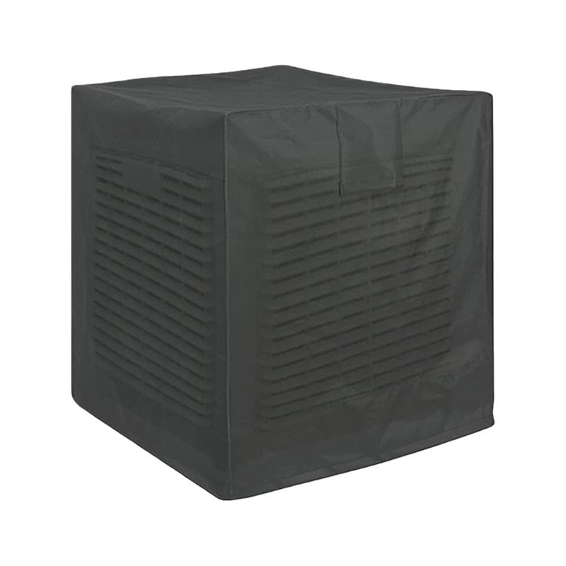 

Square Waterproof Air Conditioner Cover For Exterior Unit Outdoor Central AC Cover Windproof Rainproof 24x24x30in