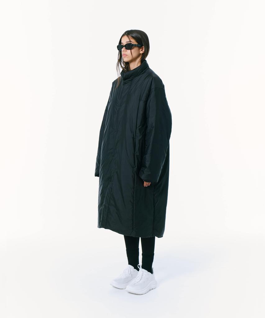 Milacode Over Fit Down Coat (Duck Down) (Black)