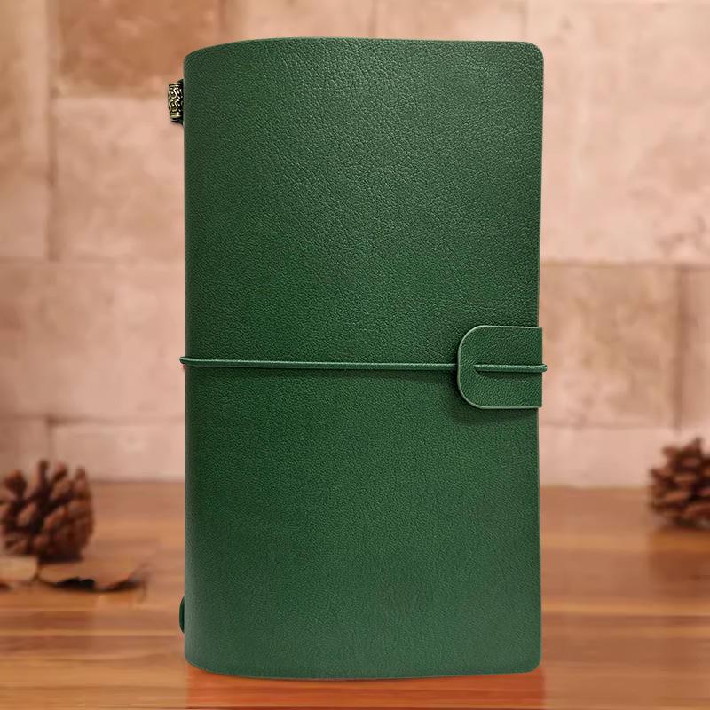 Retro A6 Portable Strap Notebook - Daily Diary & Business Notepad