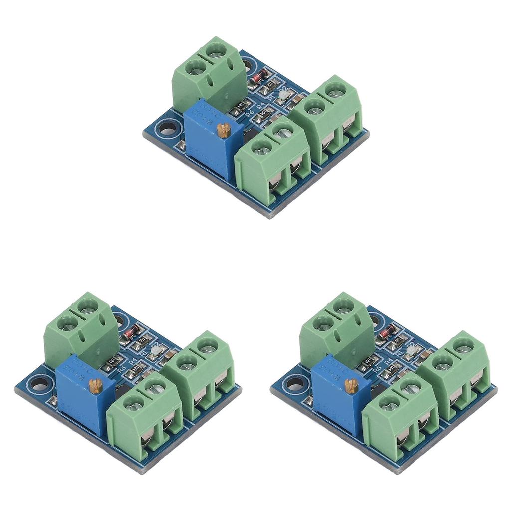 3 Pcs Current to Voltage Converter Module 0‑20mA to 0‑5V Transmitter Signal Conversion Conditioning