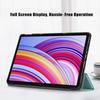 Tablethülle für Xiaomi Redmi Pad Pro 2024 Hülle Dreifach klappbare Standhülle Funda für Red Mi Pad Pro 12 1 12,1 Zoll Tablet mit automatischer Sleep-Abdeckung