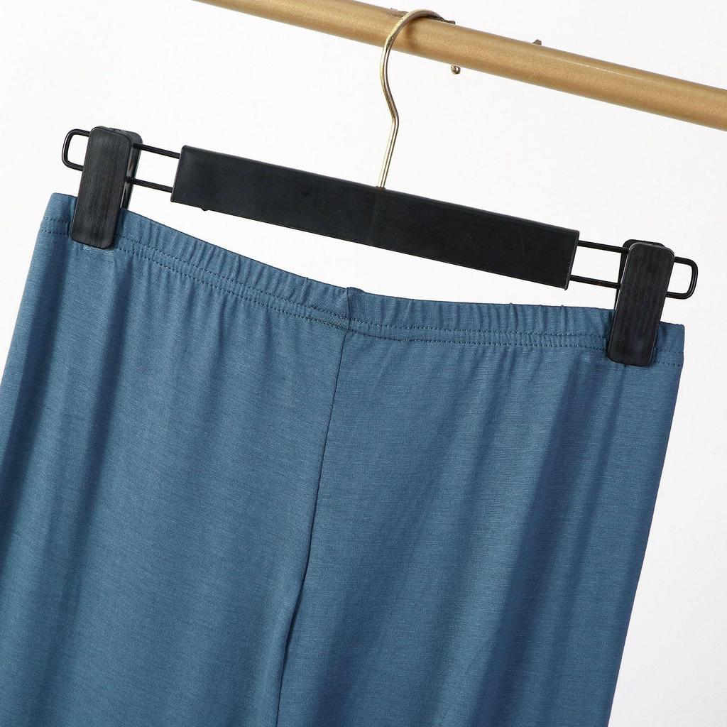 Plus Size Women's Modal 7-Point Lightweight Summer Leggings (Up To 200 Lbs) - 2023 Edition
